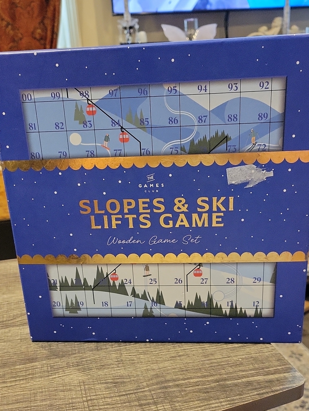 Slopes & Ski Lifts Game,New In Box,Perfect For X-Mas!!
